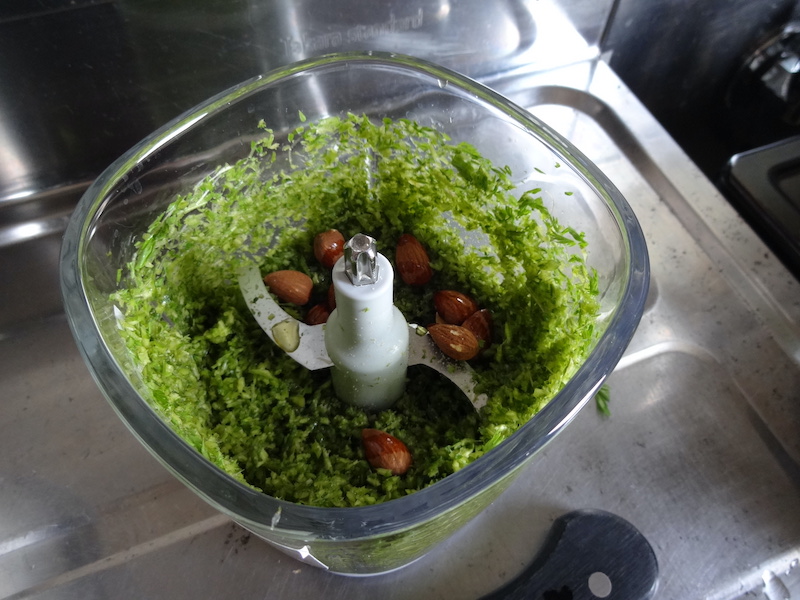 ニンジンの【茎】の薬味(生ふりかけ) 自給畑 自然菜 無添加栽培