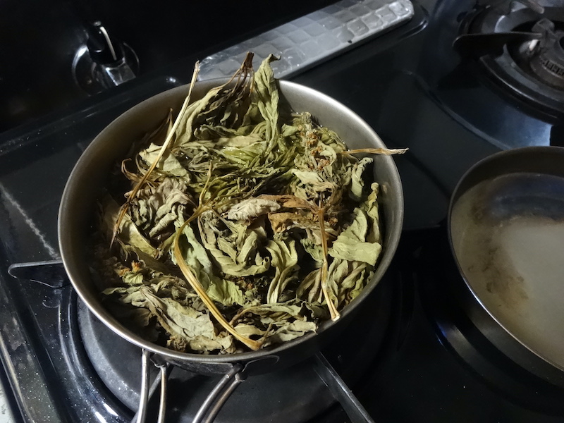 バジルバス　乾燥バジル　入浴剤